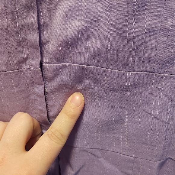 {Vintage} Lilac Pencil Skirt Dress - Picture 7 of 8